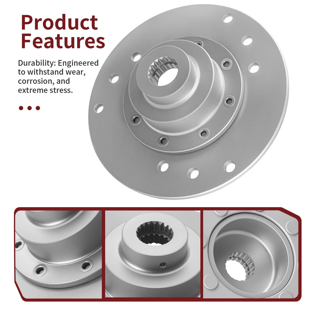 Rear Brake Rotor Disc for Polaris Sportsman 500 4x4 HO (2001–2002) 1910440 1910188