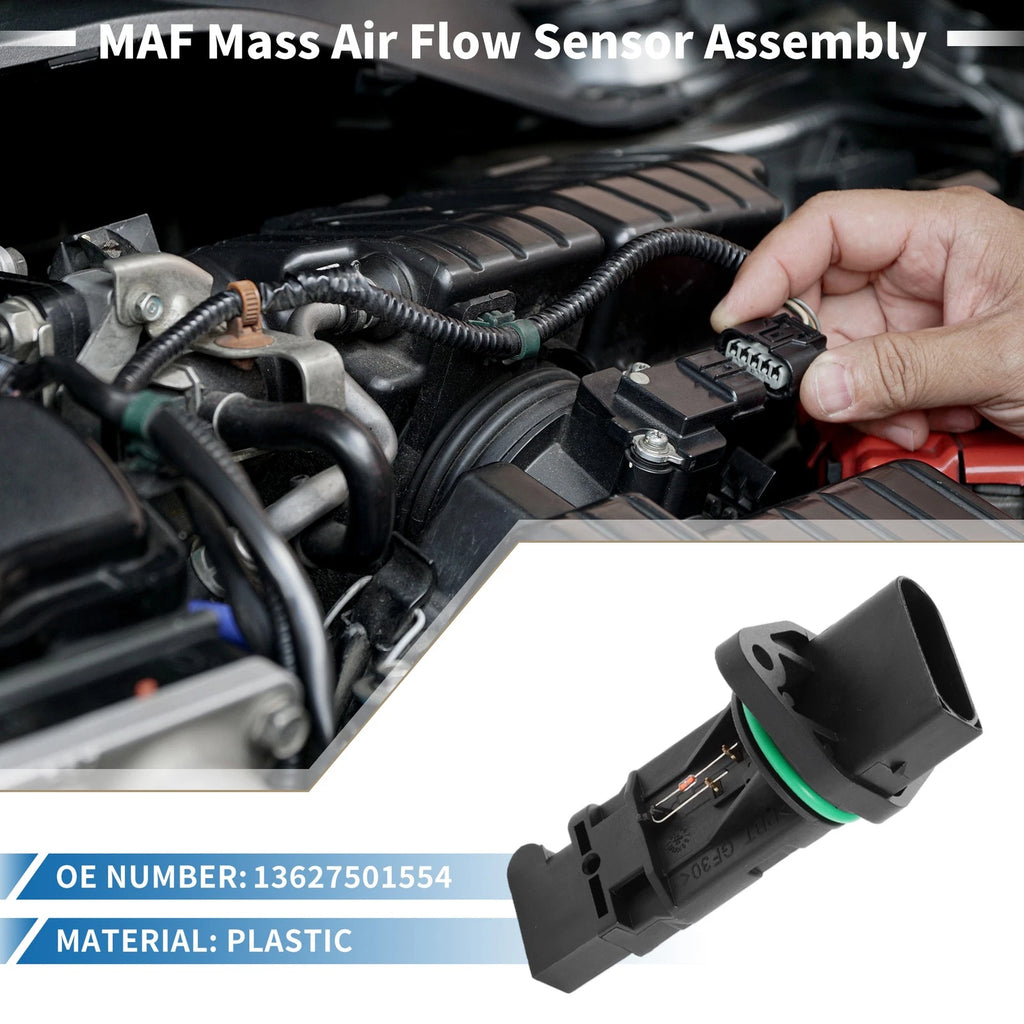 MAF Mass Air Flow Sensor Replacement for BMW 745i V8 E65 (2002–2003)