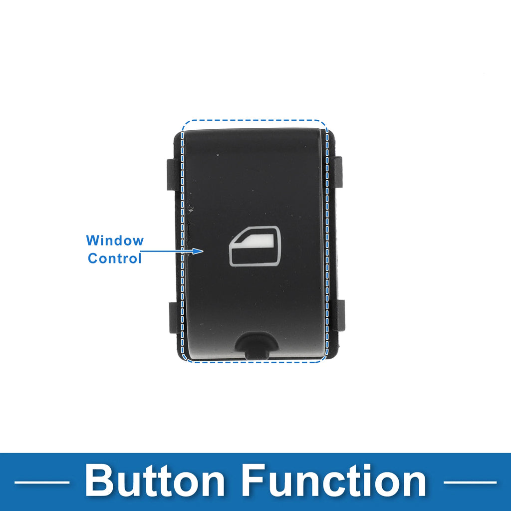 Passenger Side Power Window Switch Replacement for Audi TT (2006–2014)