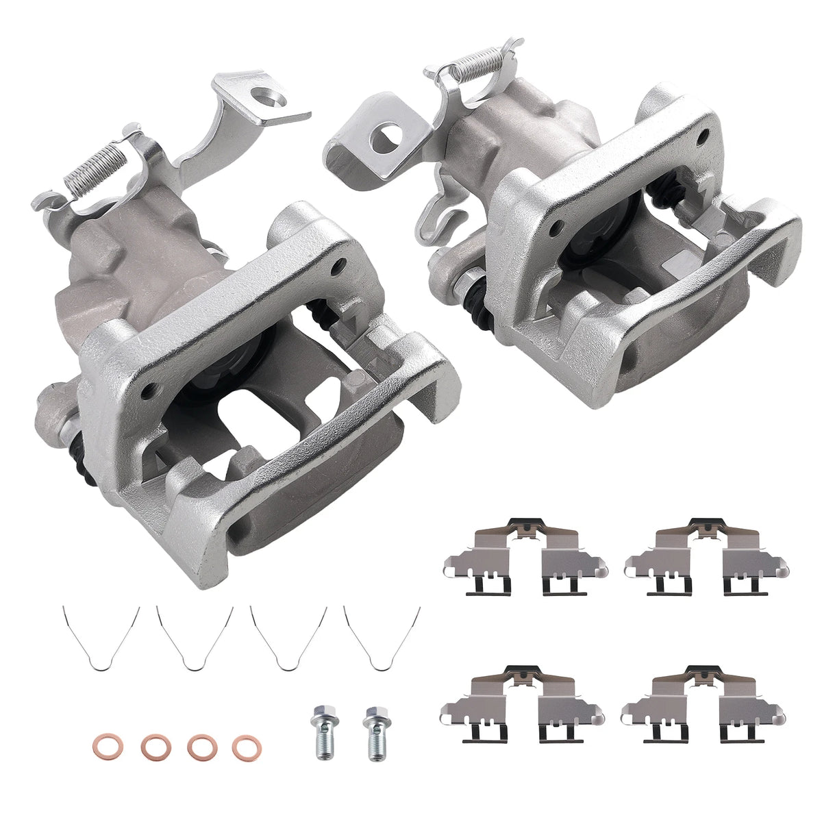 Rear Left & Right Brake Caliper Pair for Toyota Prius (2010–2015) 19-B6287 19B6286