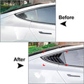 Rear Window Side Vent Shutter Louver Cover Trim for Tesla Model Y (2020–2024)