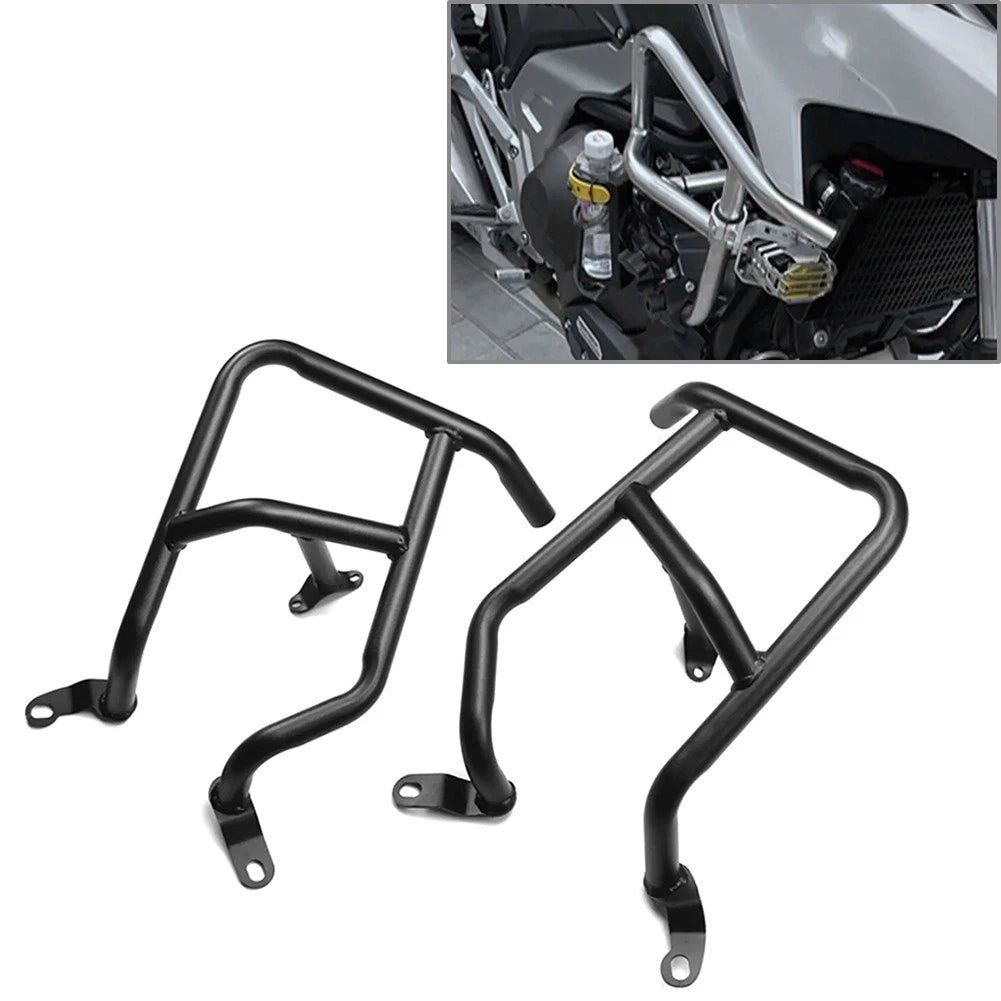 Engine Guard Crash Bar Protector Kit Black for Honda NC750X (2021–2023)