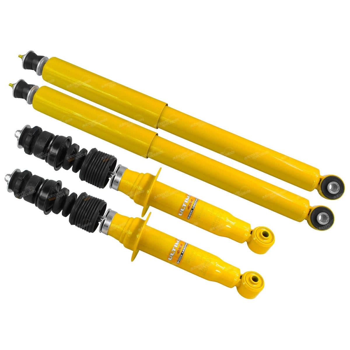 Front & Rear Gas Shock Absorber Kit for Pajero NM NP NS NT NW NX (2000–2015)