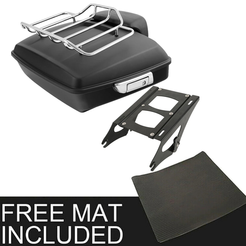 Chopped Trunk Pad Mount Rack for Harley Touring Road Glide (2014–Present)