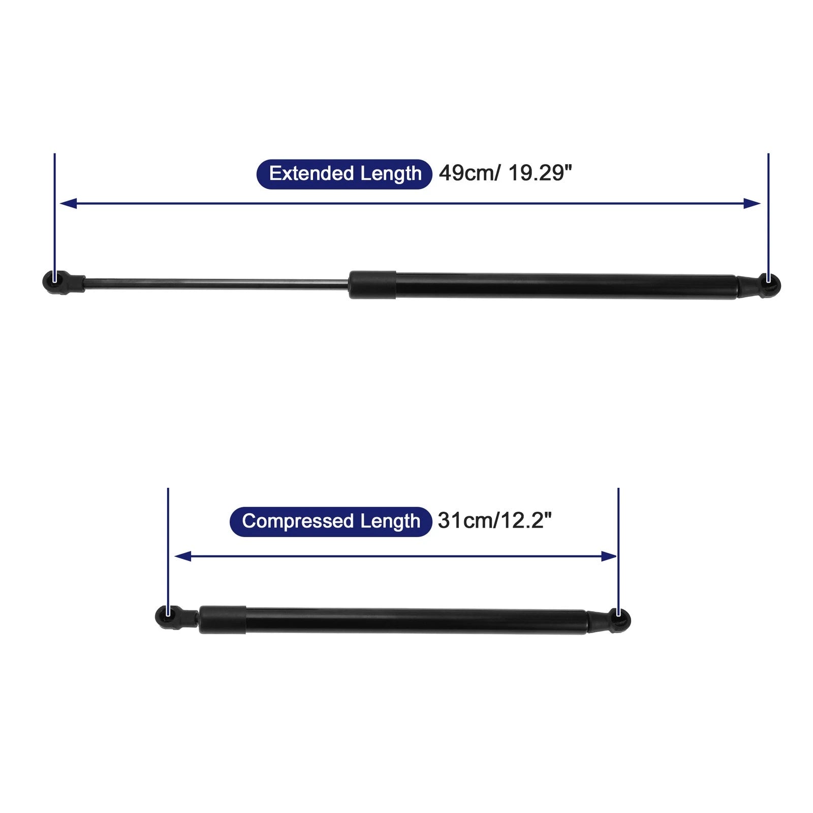 Tailgate Lift Support Struts Gas Spring No. 8P3827552D for Audi A3 (2004–2013)
