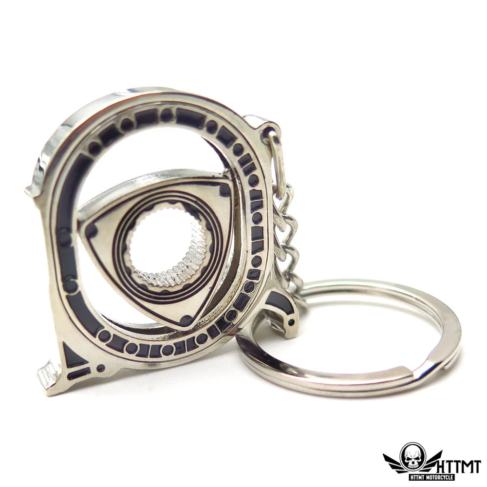 Mazda Rotary Wankel Engine Key Chain Ring Keychain (Motorcycle Bicycle)