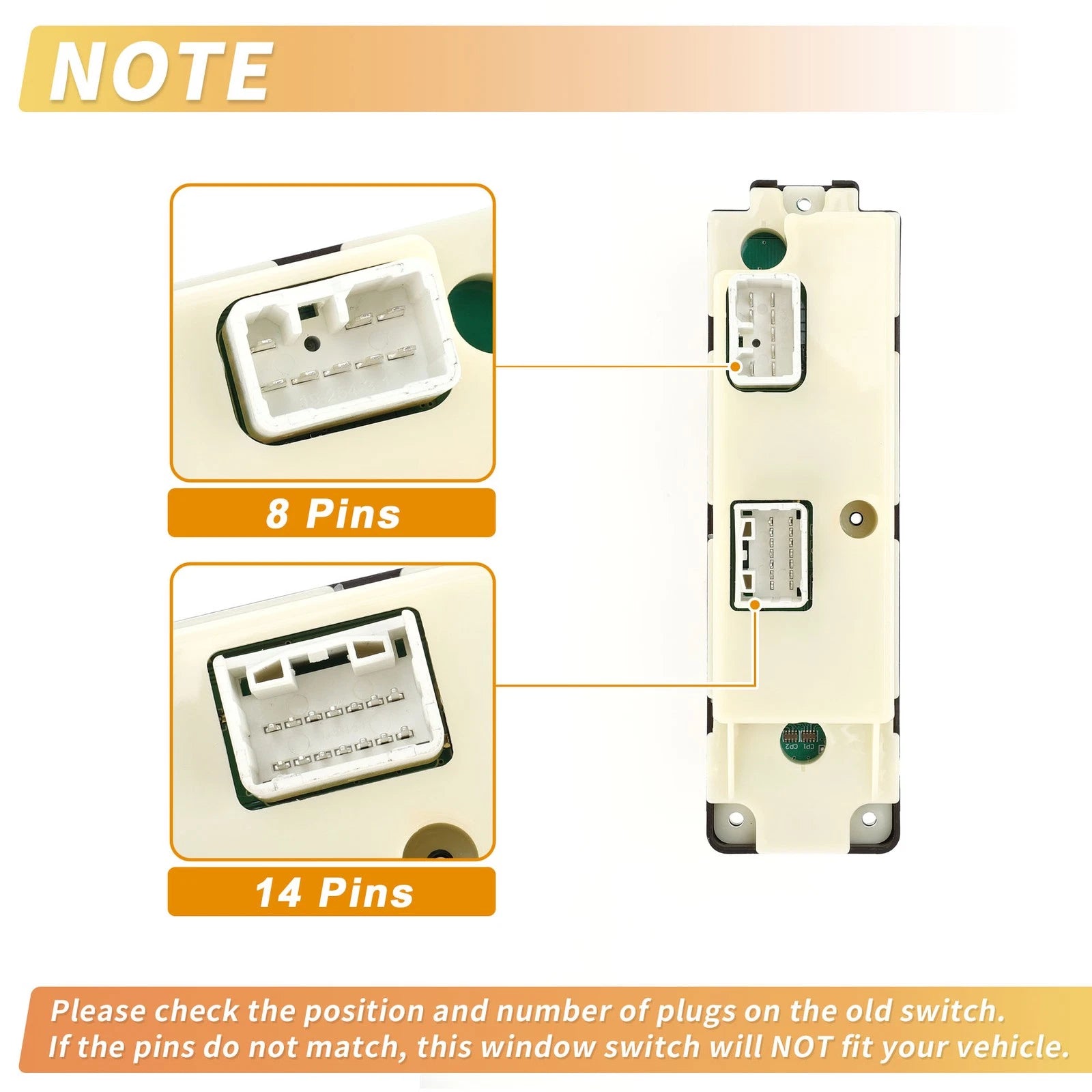 Power Window Switch for Isuzu D-Max (2003–2011)