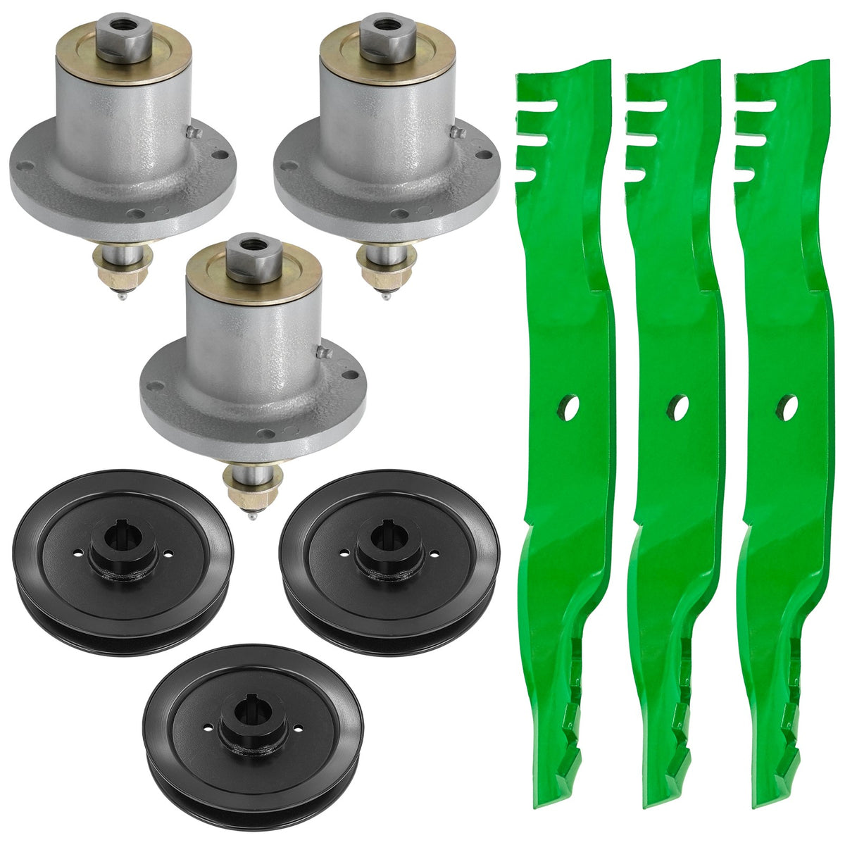 Deck Spindle Blade and Pulley Replacement for Simplicity Citation (2008–2015)