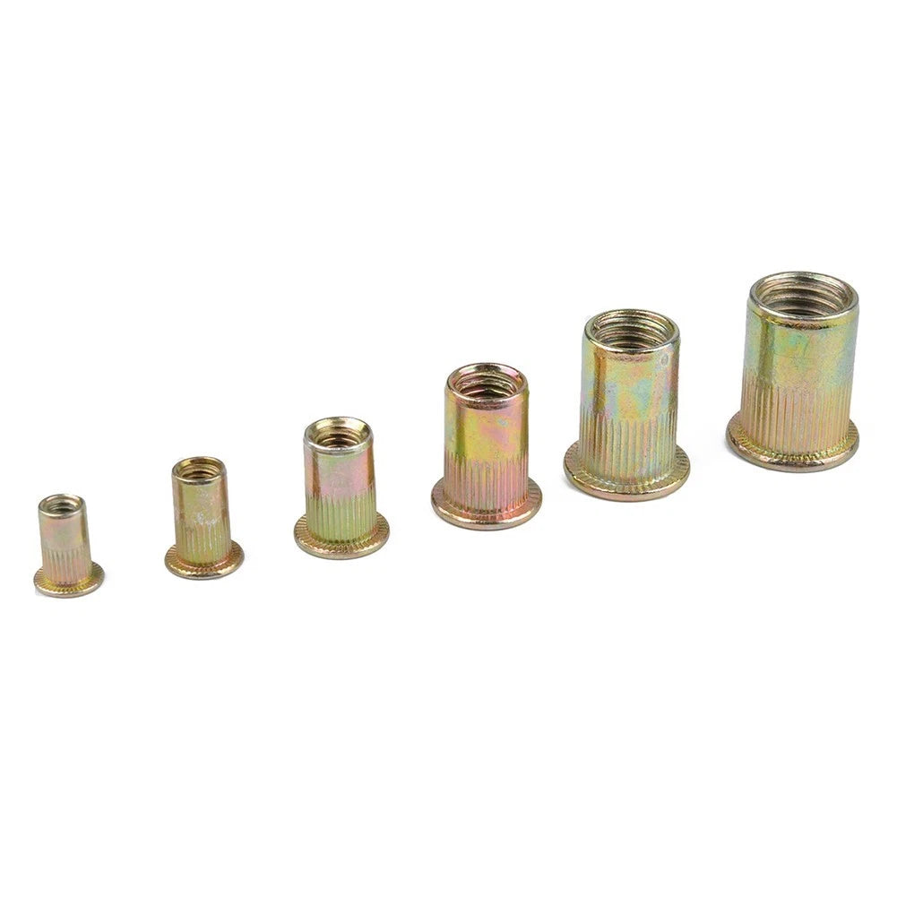 210-Piece Aluminum Rivet Nut Kit for Easy Installation