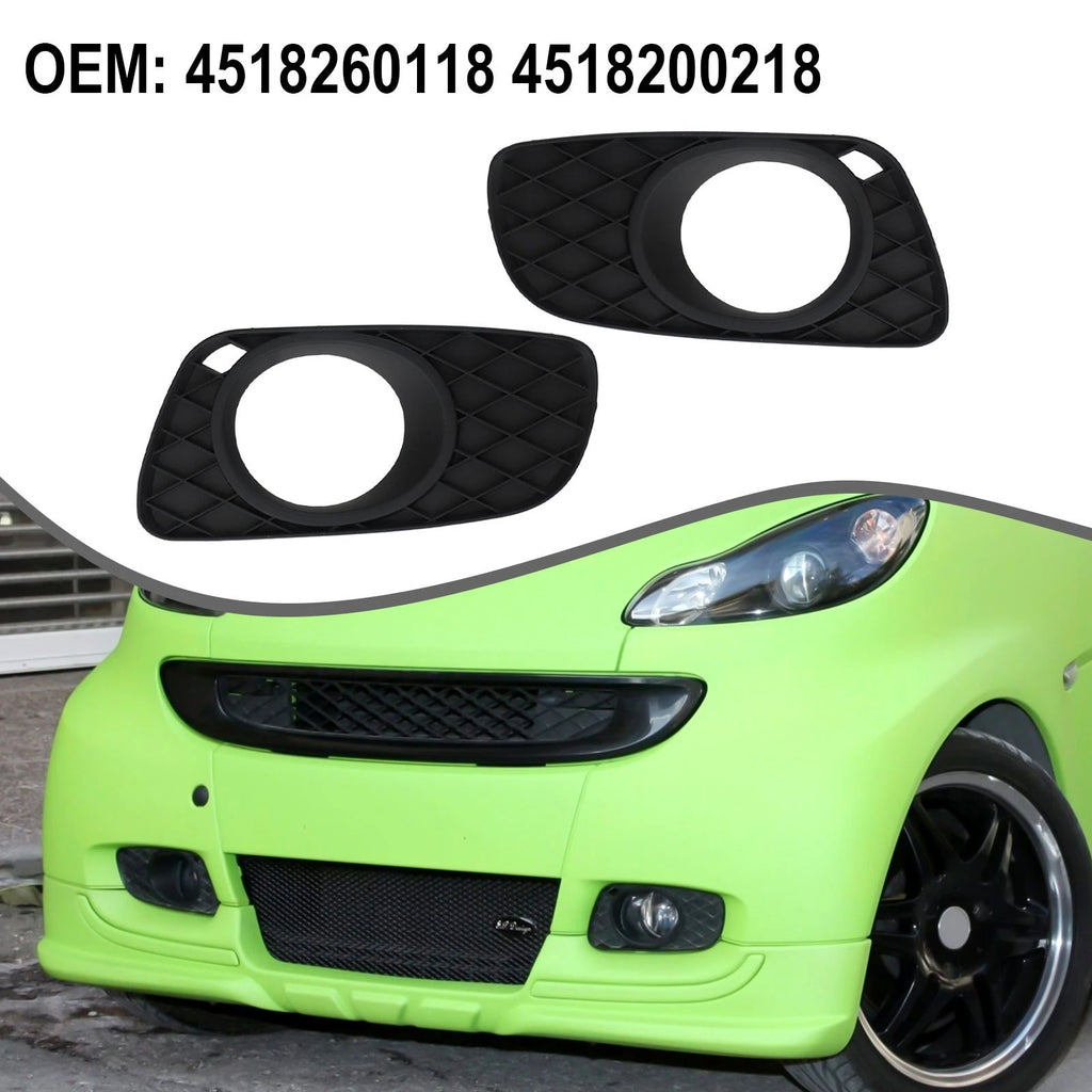 Fog Light Lamp Covers for Smart ForTwo 451 (2007–2014)