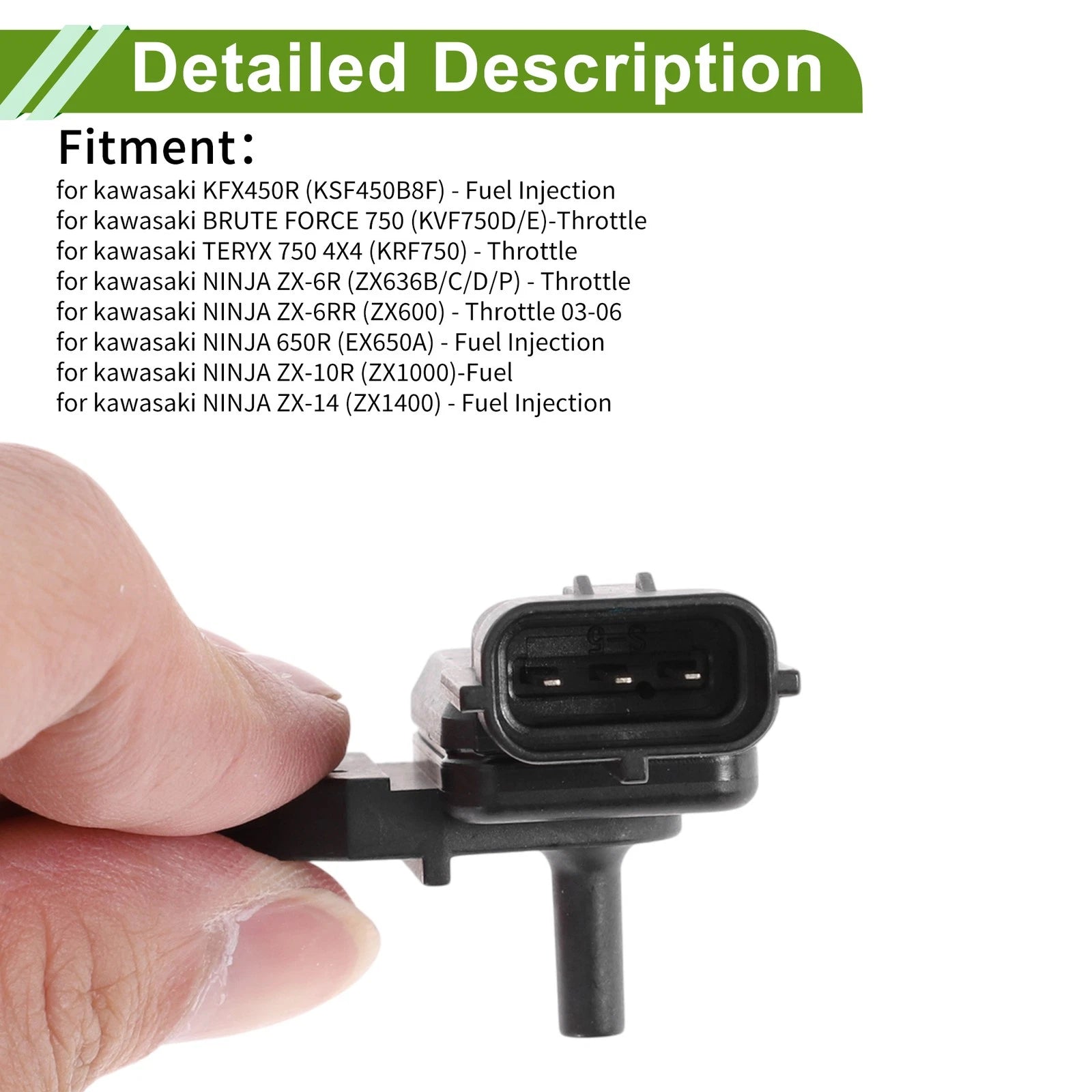 MAP Sensor for Kawasaki KFX450R (2008–2013) No.211760058