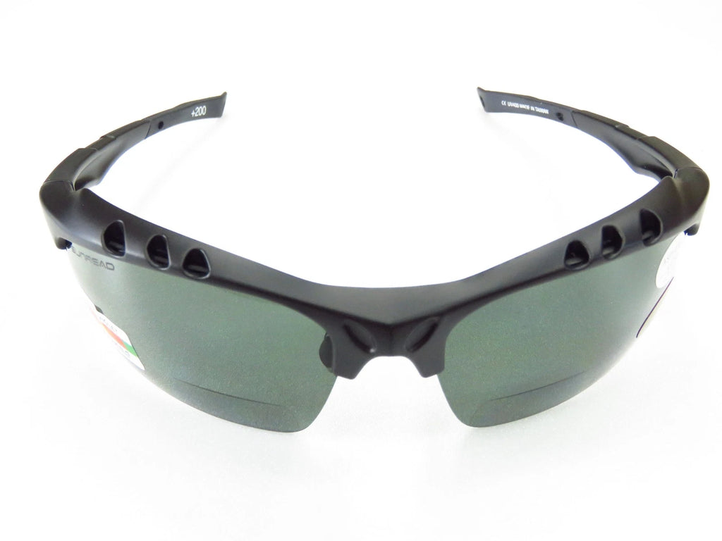 Polarized Bifocal Sunglasses with TR90 Frame +2.0 Magnification