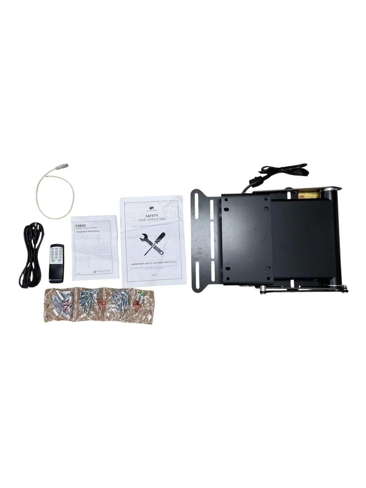 Motorized Articulating TV Wall Mount for Future Automation FSE90-CCW (32-40")