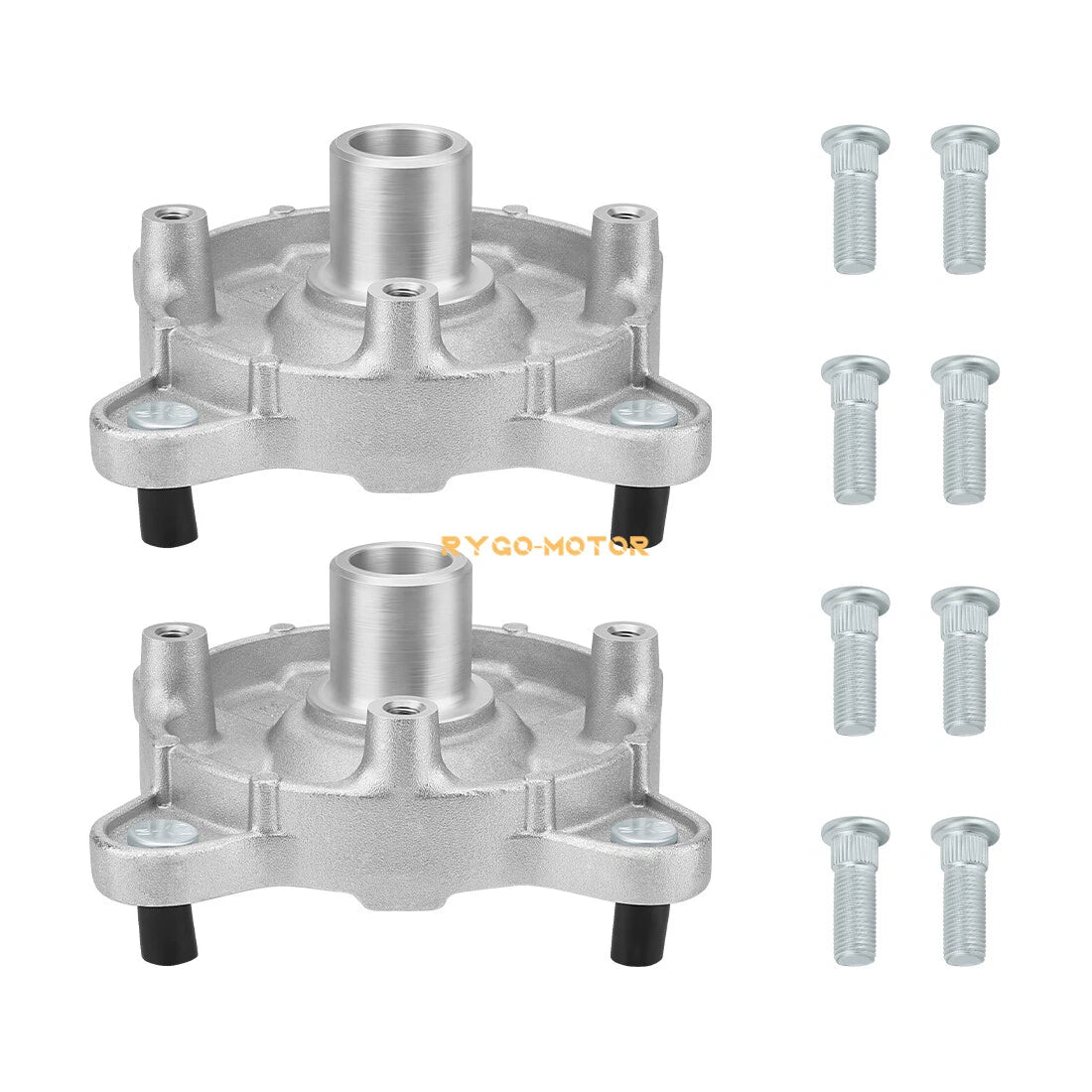 2X Front Wheel Hub & Studs for Polaris Sportsman 300 400 4x4 (2008–2010) 5136296