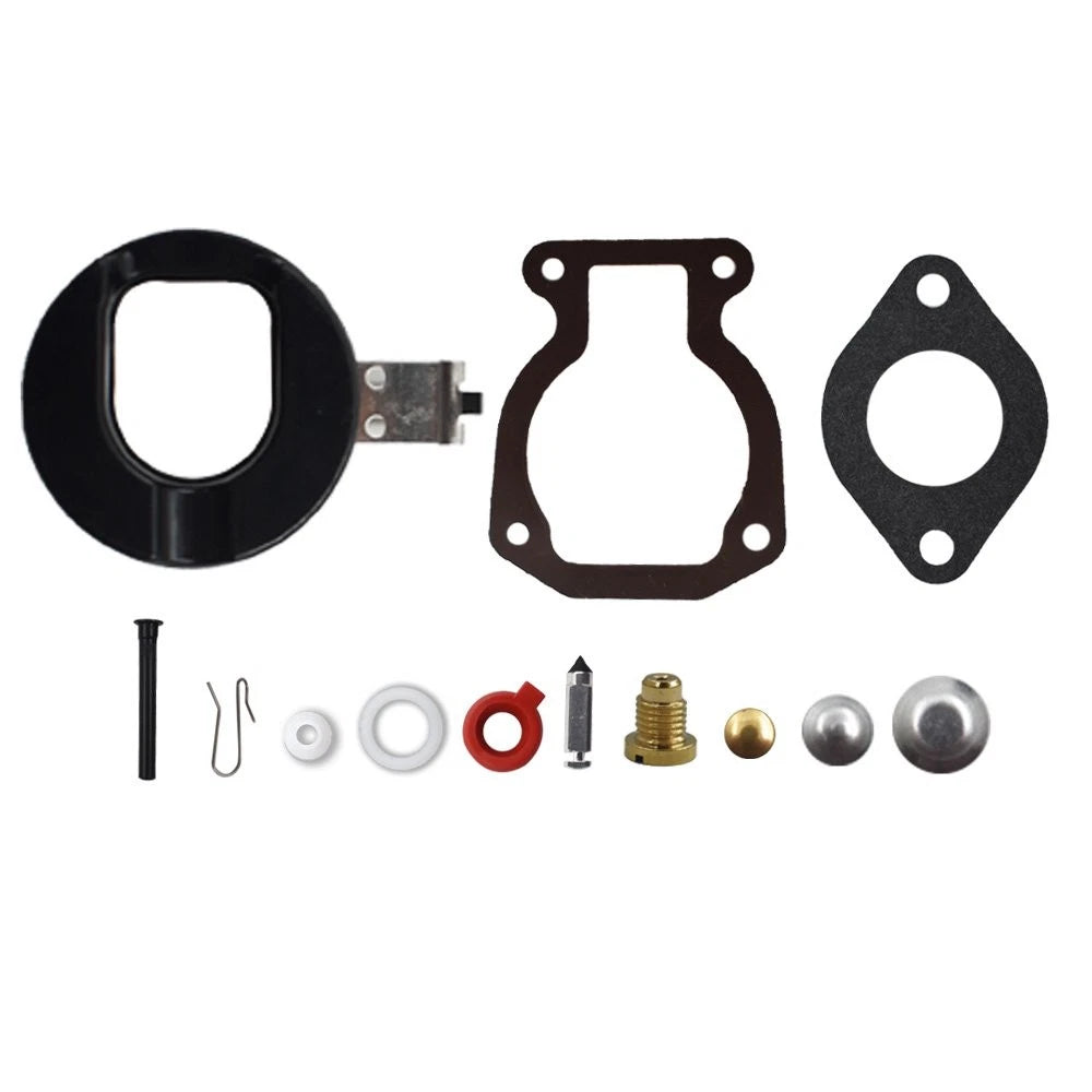 Carburetor Kit w/ Float for Johnson Evinrude 9.9 HP 15 HP (1974–1988) 398453