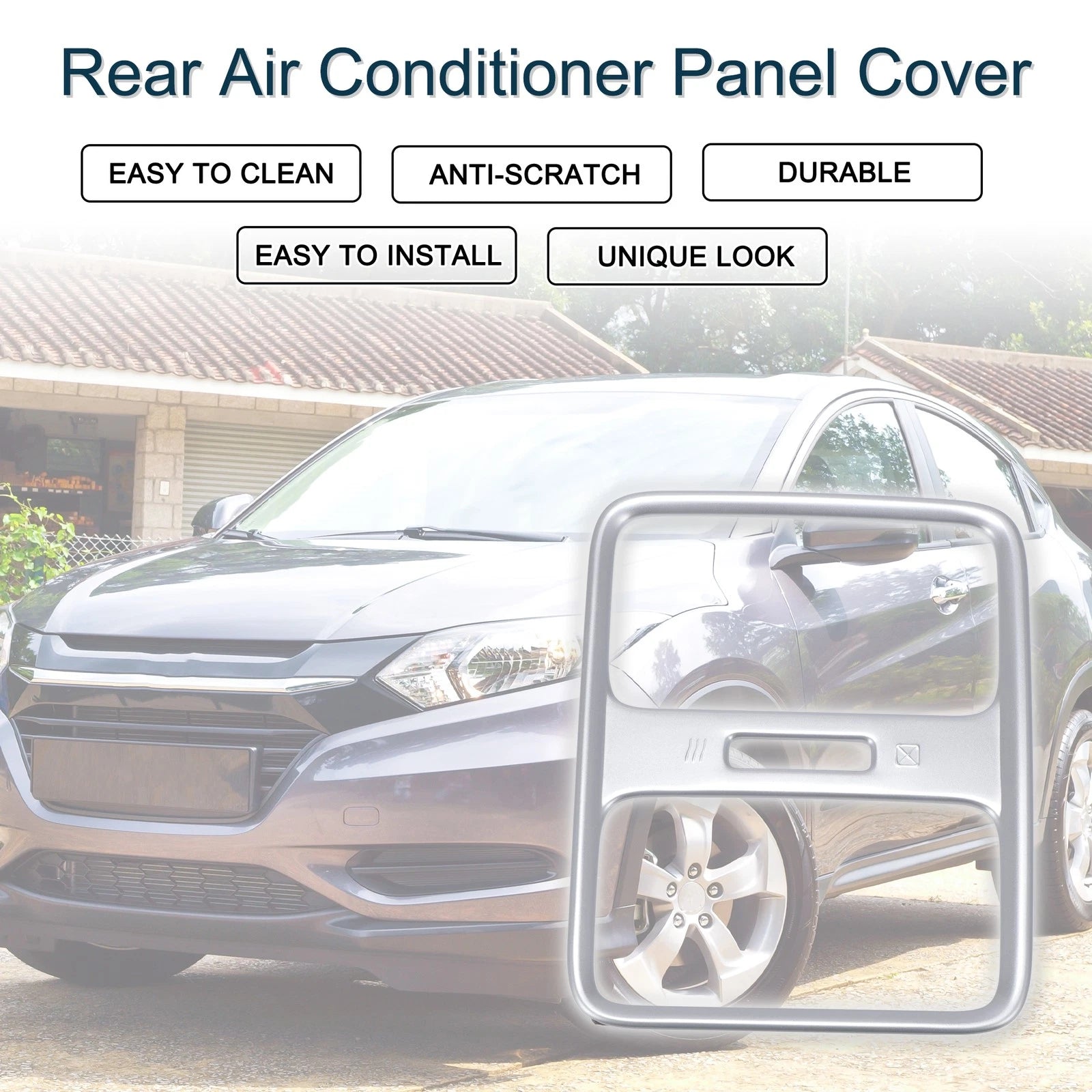 Rear Air Conditioner Panel Cover Replacement for Honda Vezel RV3-6 (2014–2022)