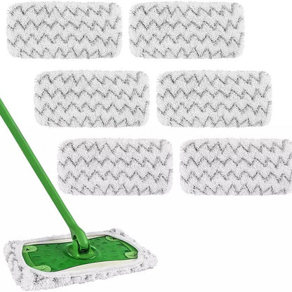 Set of 4 Disposable Mop Pads Refill Pack - Highly Absorbent