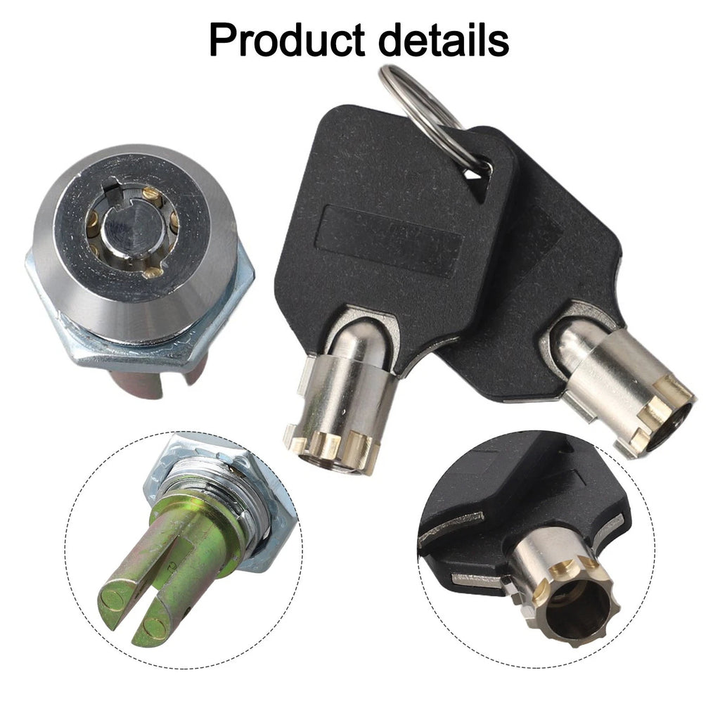 Toolbox Lock Kit for Garage Setup (2 Keys)