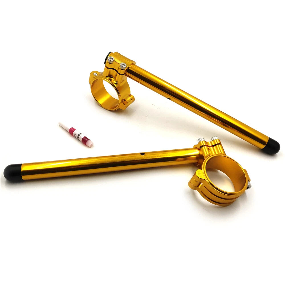 CNC 55mm Fork Clip-ons Handle Bar Riser Pair for Yamaha YZF