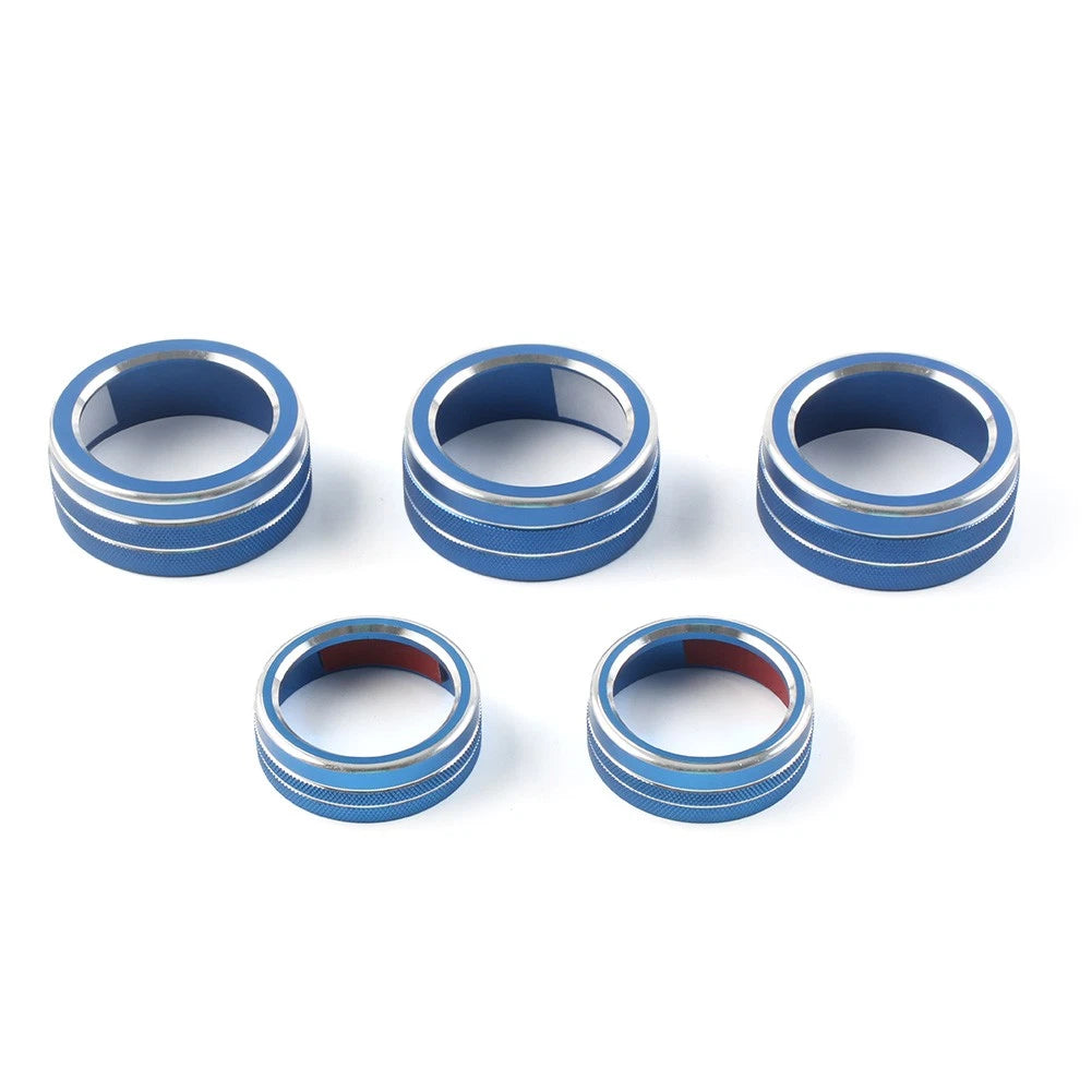 Control Switch Knob Ring Cover Trim for Honda Accord (2018–2022) Blue
