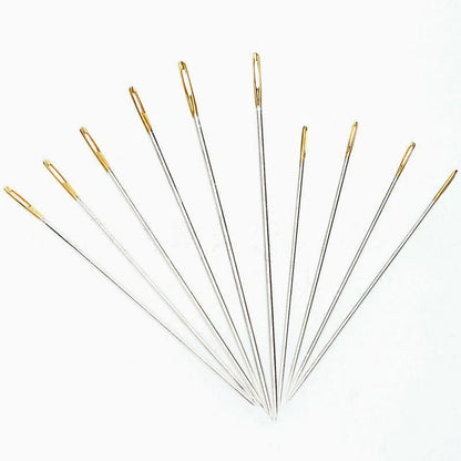 10X Leather Canvas Sewing Needles for Leathercraft Repair Tool