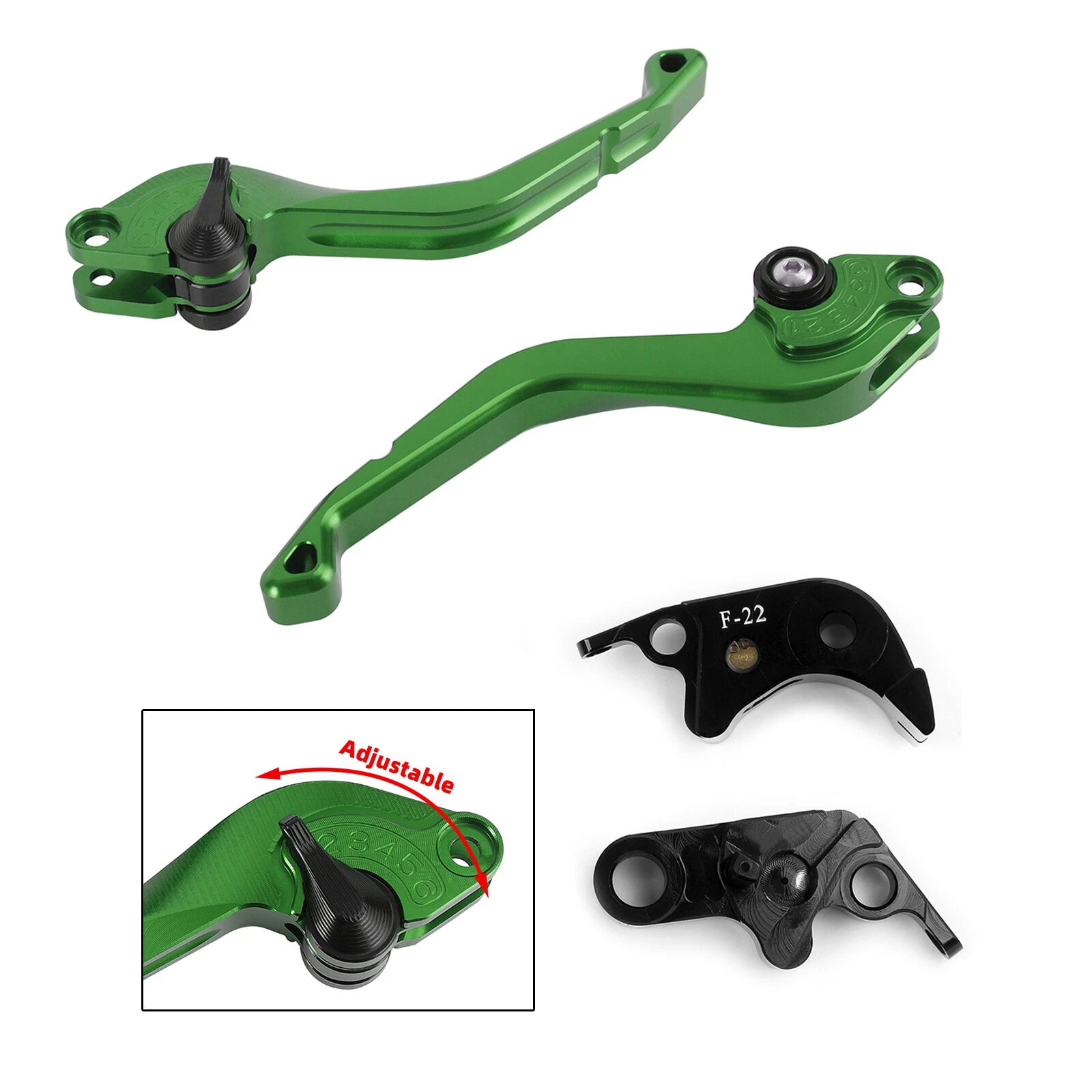 CNC Short Clutch Brake Lever for BMW S1000R (2014), S1000RR (2010–2014) T9