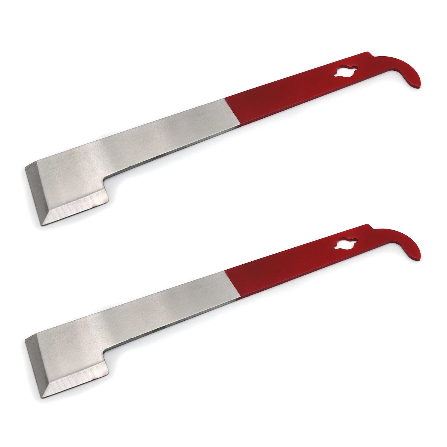 Bee Hive Tool Set of 2 Stainless Steel Scraper J Hook Frame Lifter