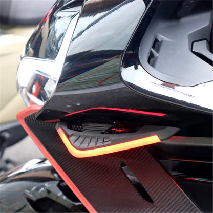 2Pcs Front Side Spoiler Winglets for Motorcycle (Aerodynamic, Light)