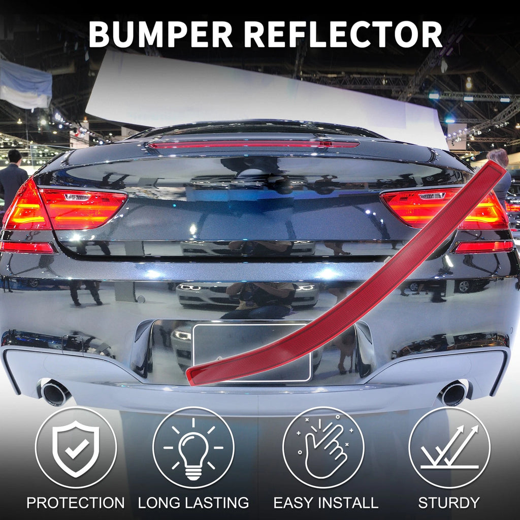 Rear Left Bumper Reflector Replacement for Mercedes-Benz R350 (2011–2012)