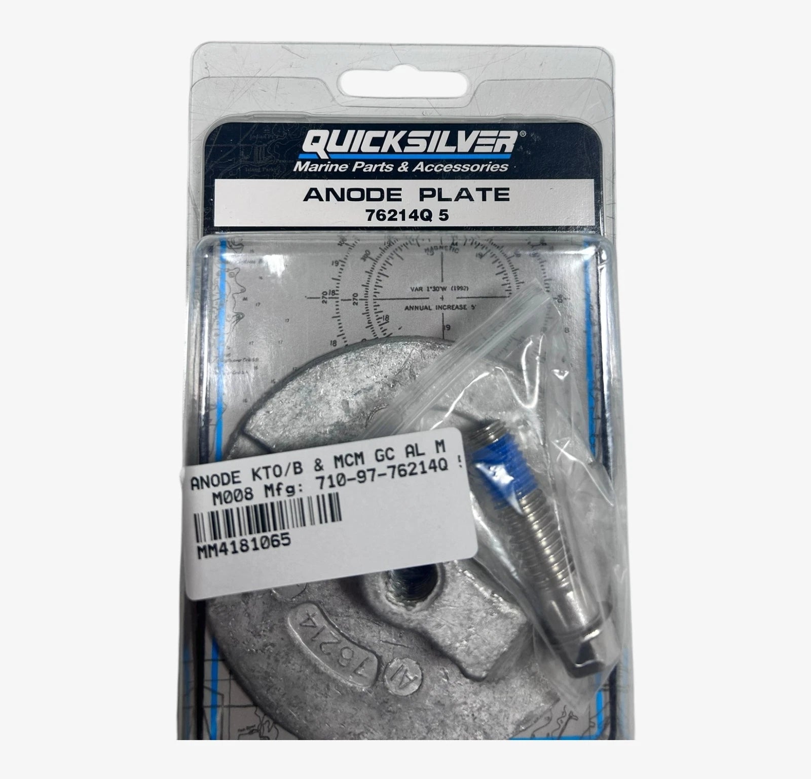 Anode Plate Kit for Mercury Quicksilver (7214Q5)