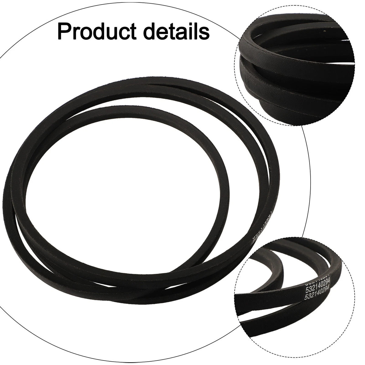 Drive Belt for LTH1342 YTHP1542 YTH2242A Lawn Tractors