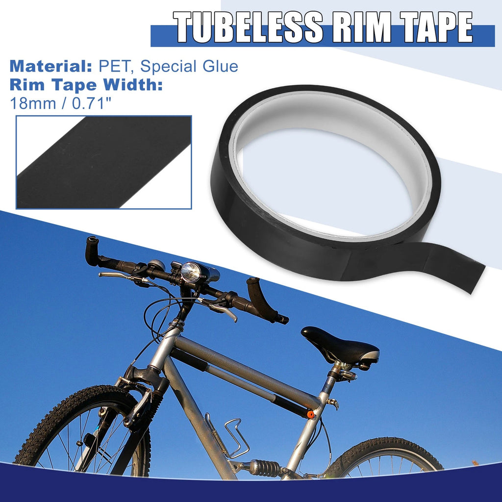 Wheel Rim Tape Strip 10 Meter 18mm Width Tubeless for Universal Bikes