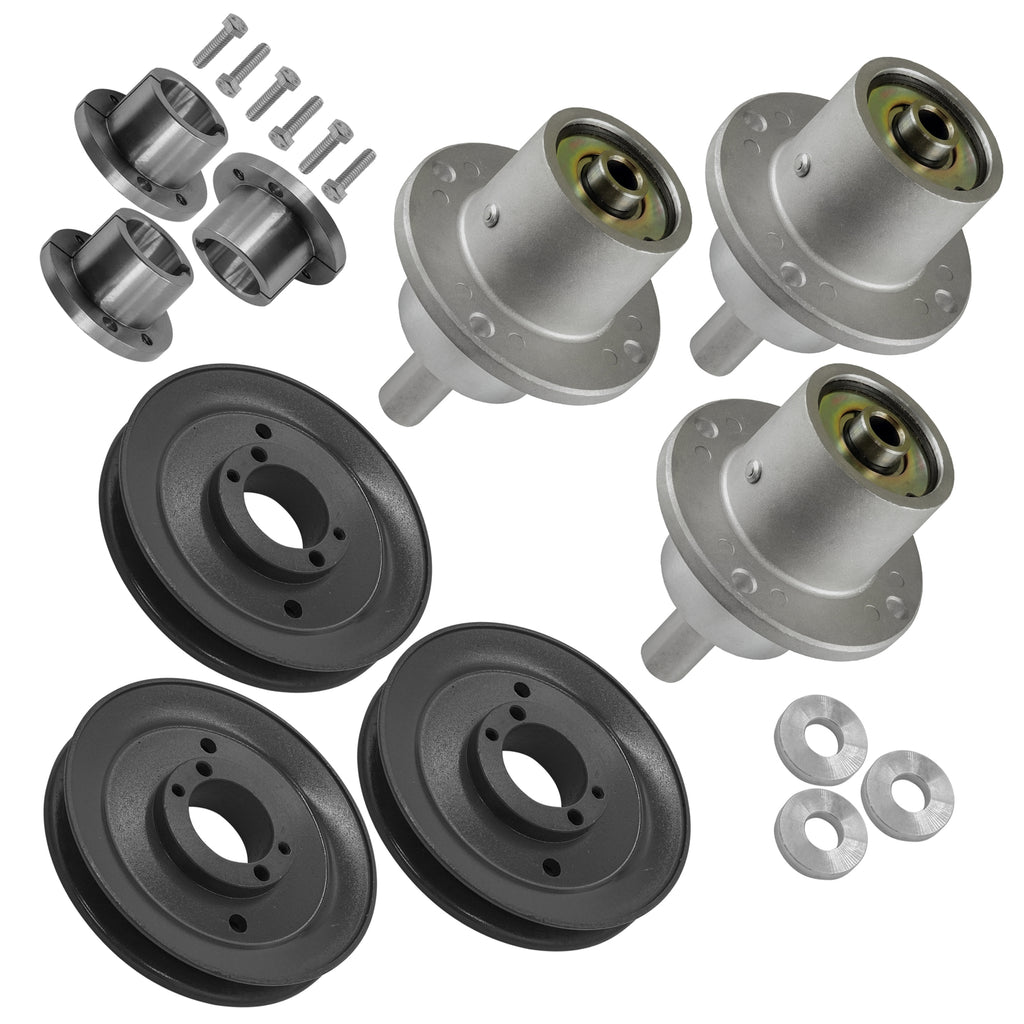 Deck Spindle and Pulley Replacement for Scag (2000–2019)
