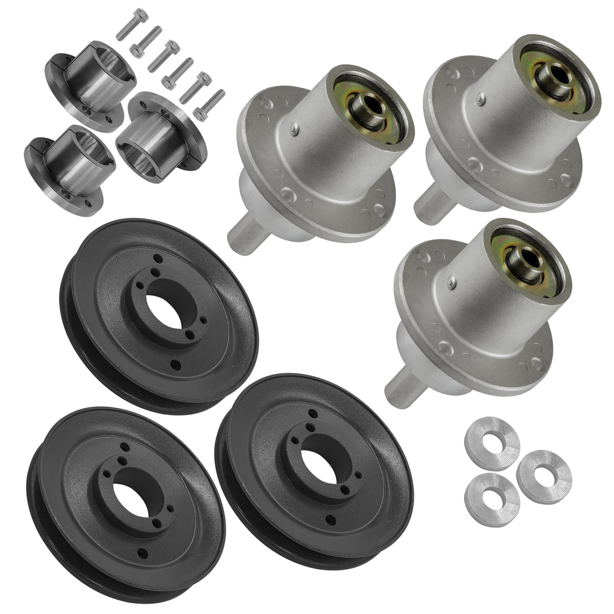 Deck Spindle and Pulley Replacement for Scag (2000–2019)