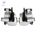 Front Left Right Brake Calipers for Kawasaki Prairie 360 (2003–2013) W/Pads