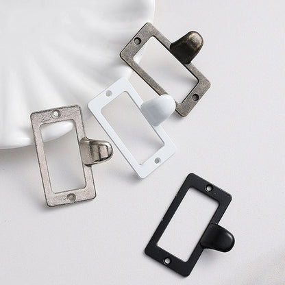 6/12Pcs Vintage Drawer Cabinet Frame Label Tag Pull File Card Holder Hardware