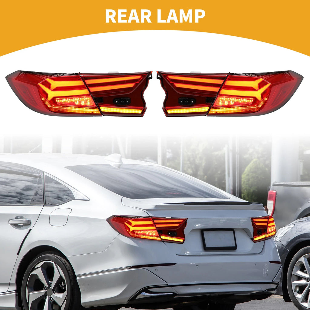 OLED Tail Lights Assembly Pair Replacement for Honda Accord 2018–2022