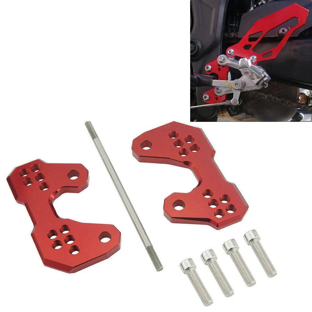 Rearsets Base Mounting Bracket for Yamaha YZF R3 R25 (2015–2016) Red