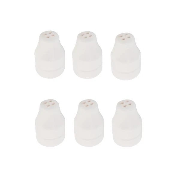 6 Pack Snap Fastener for Blind Cord Tassels Plastic White 22mm x 30mm