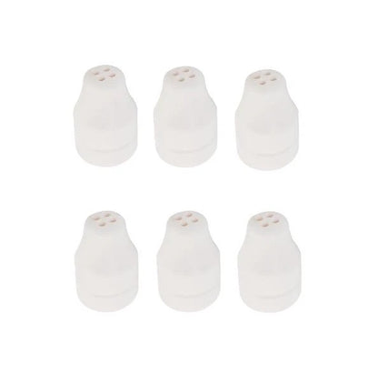 6 Pack Snap Fastener for Blind Cord Tassels Plastic White 22mm x 30mm