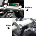 2X Handlebar Riser Clamp Mount Adapter for Honda ADV 150 160 (2017–2026)