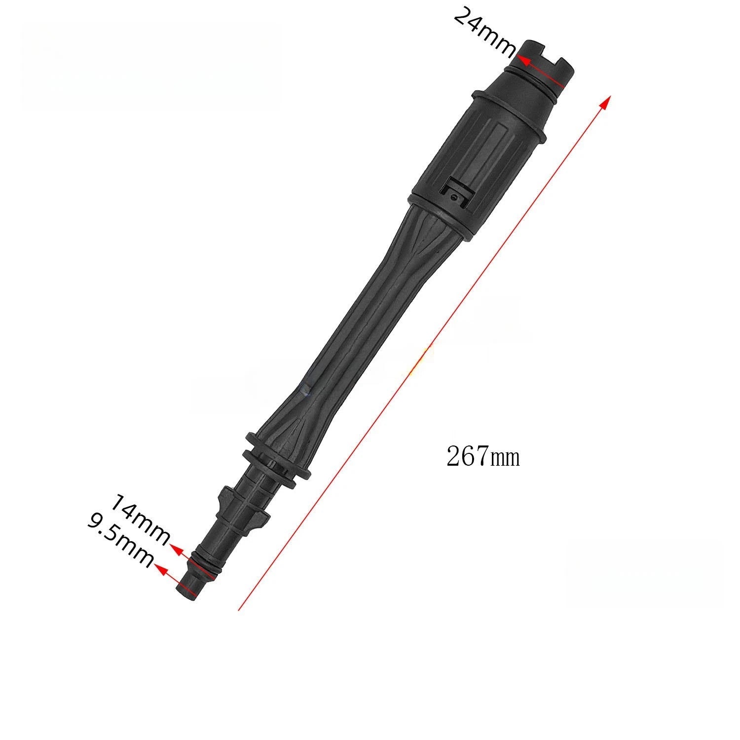 Adjustable Spray Pressure Washer Quick Connect Fitting for