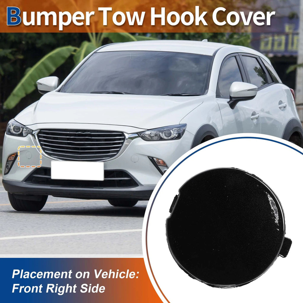 Front Tow Hook Cover Replacement for Mazda CX-3 (2016–2022)
