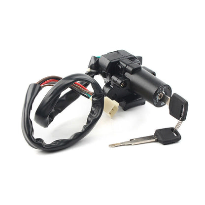 Ignition Barrel Lock Switch Kit with 2 Keys for Kawasaki EX250 Ninja 250R EX300