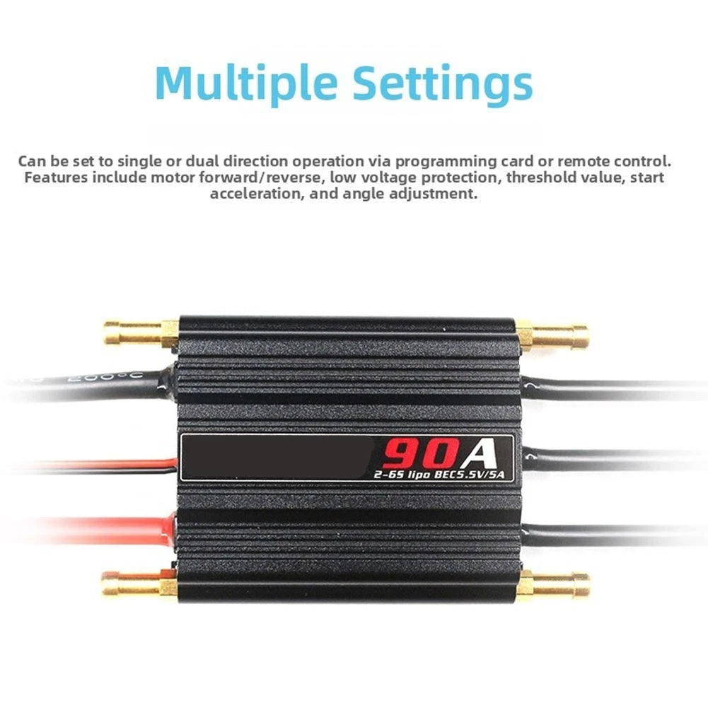 Brushless ESC for Overheat Protection (Boat)
