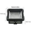 Filter for Midea S60 S6 Pro Ultra Roller Brush Vacuum (Compatible)