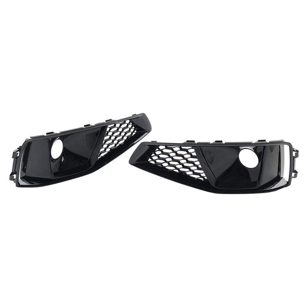 Front Bumper with Honeycomb Fog Light Grill for Audi A4 S4 (2019–2020)