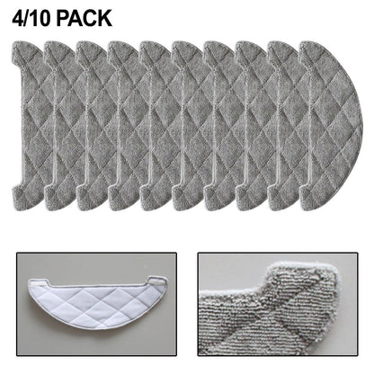 Set of 4 Mop Cloths for Tuvio TR04MLBB Robot Vacuum Cleaner