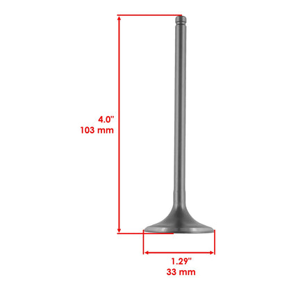 Intake Valve Kit with Rocker Arm for Honda TRX400EX Sportrax 400 (1999–2008)