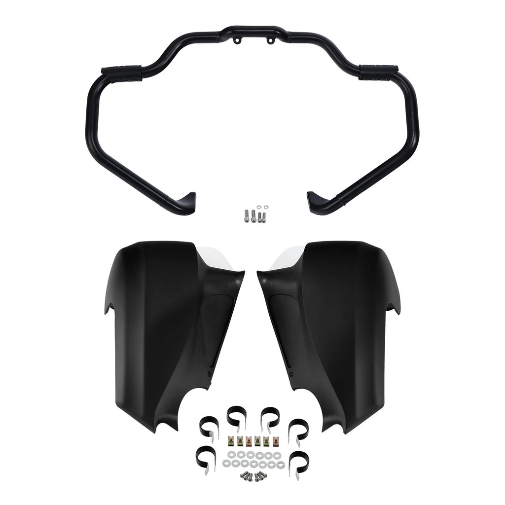 Mustache Engine Guard & Lower Vented Fairings for Indian Chieftain (2014–2018)
